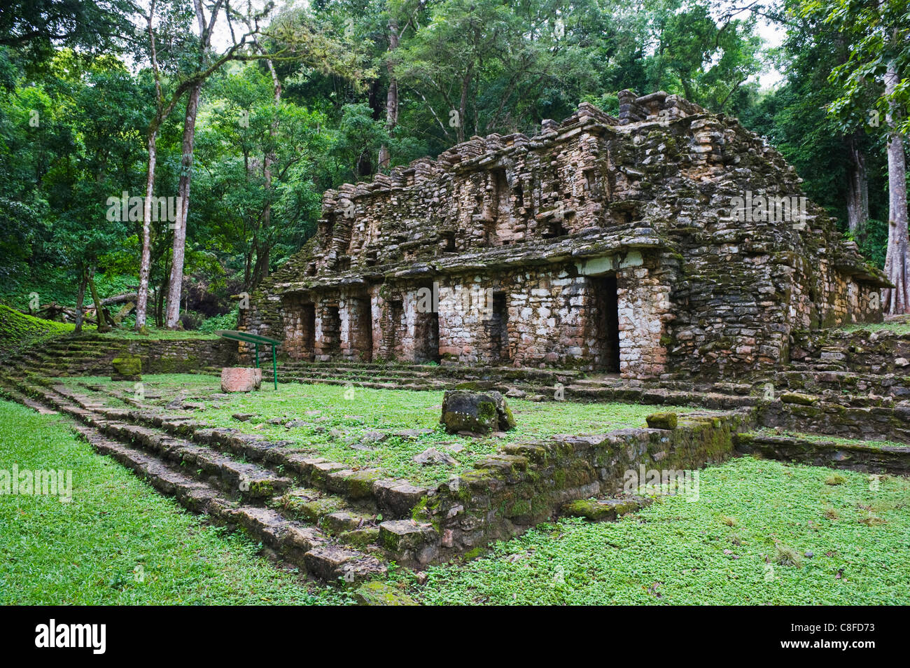 Mayan ruins, Yaxchilan, Chiapas state, Mexico Stock Photo