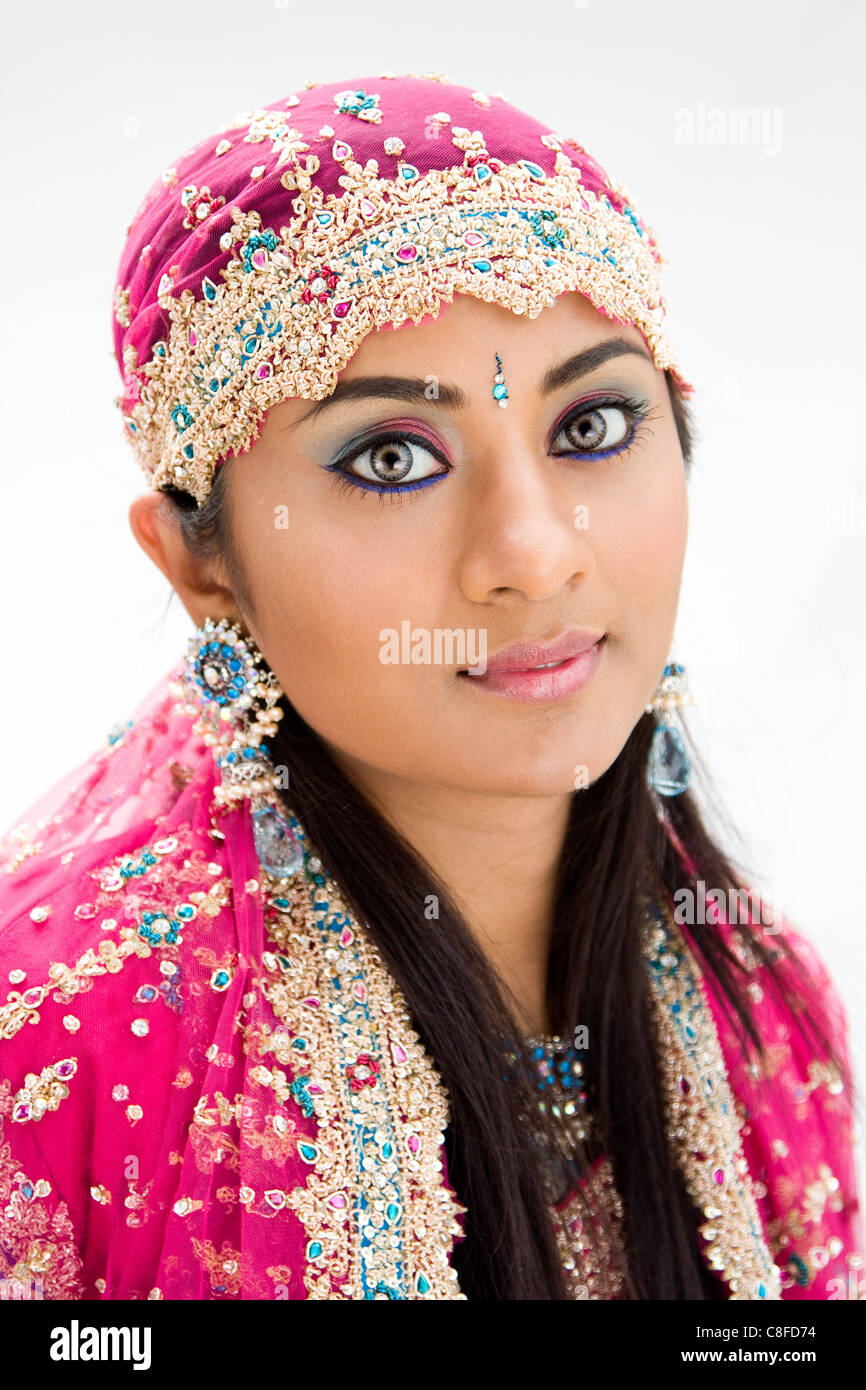 Beautiful Bengali bride Stock Photo