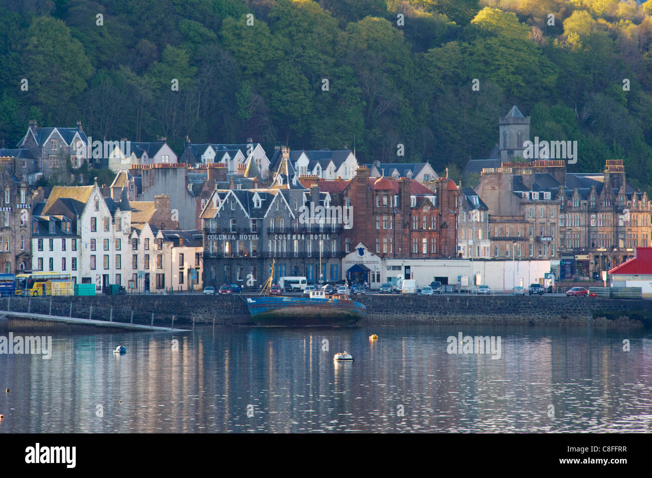 Oban waterfront, Oban, Highland, Scotland, United Kingdom Stock Photo