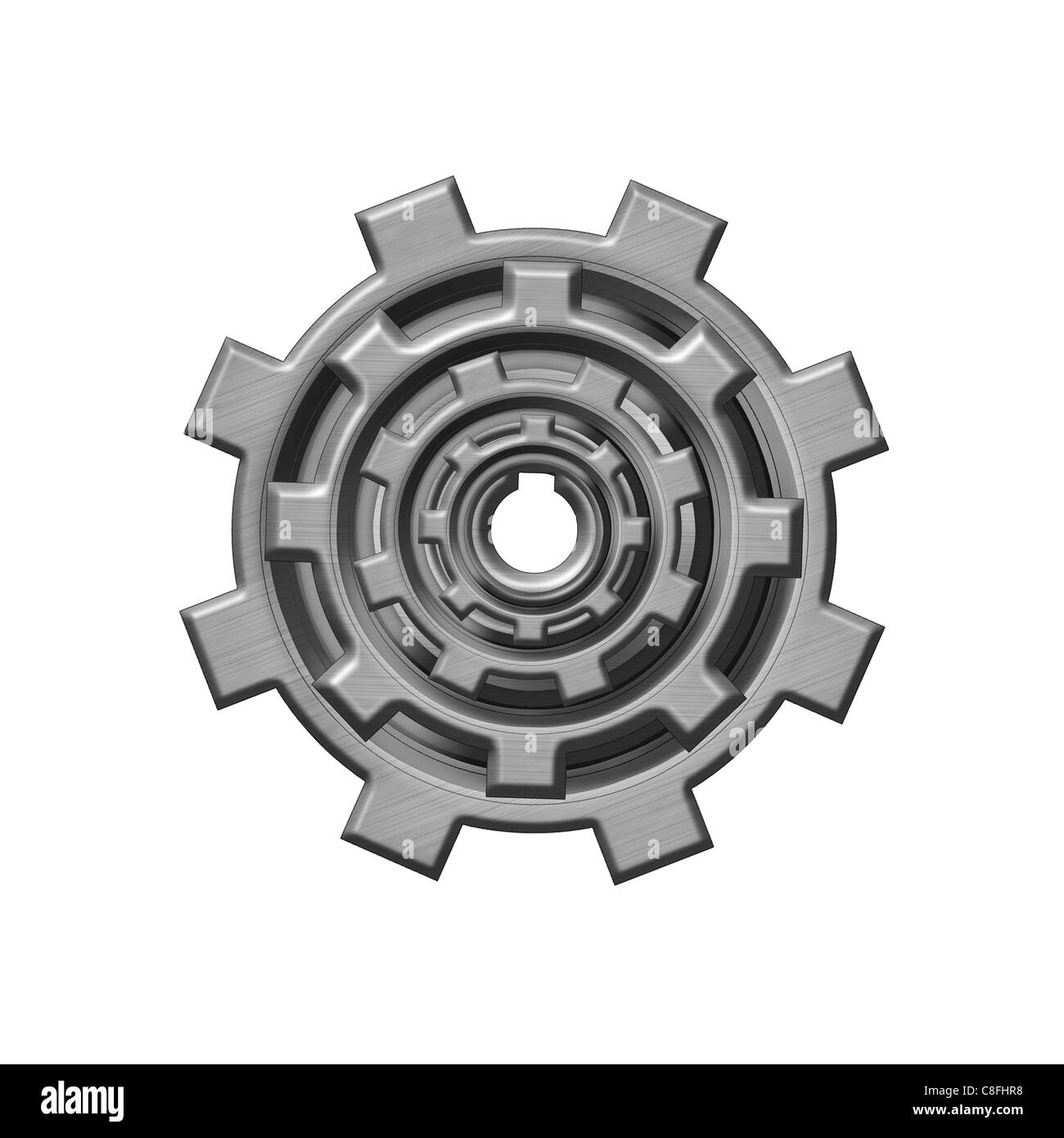 Mechanism of gears Black and White Stock Photos & Images Alamy