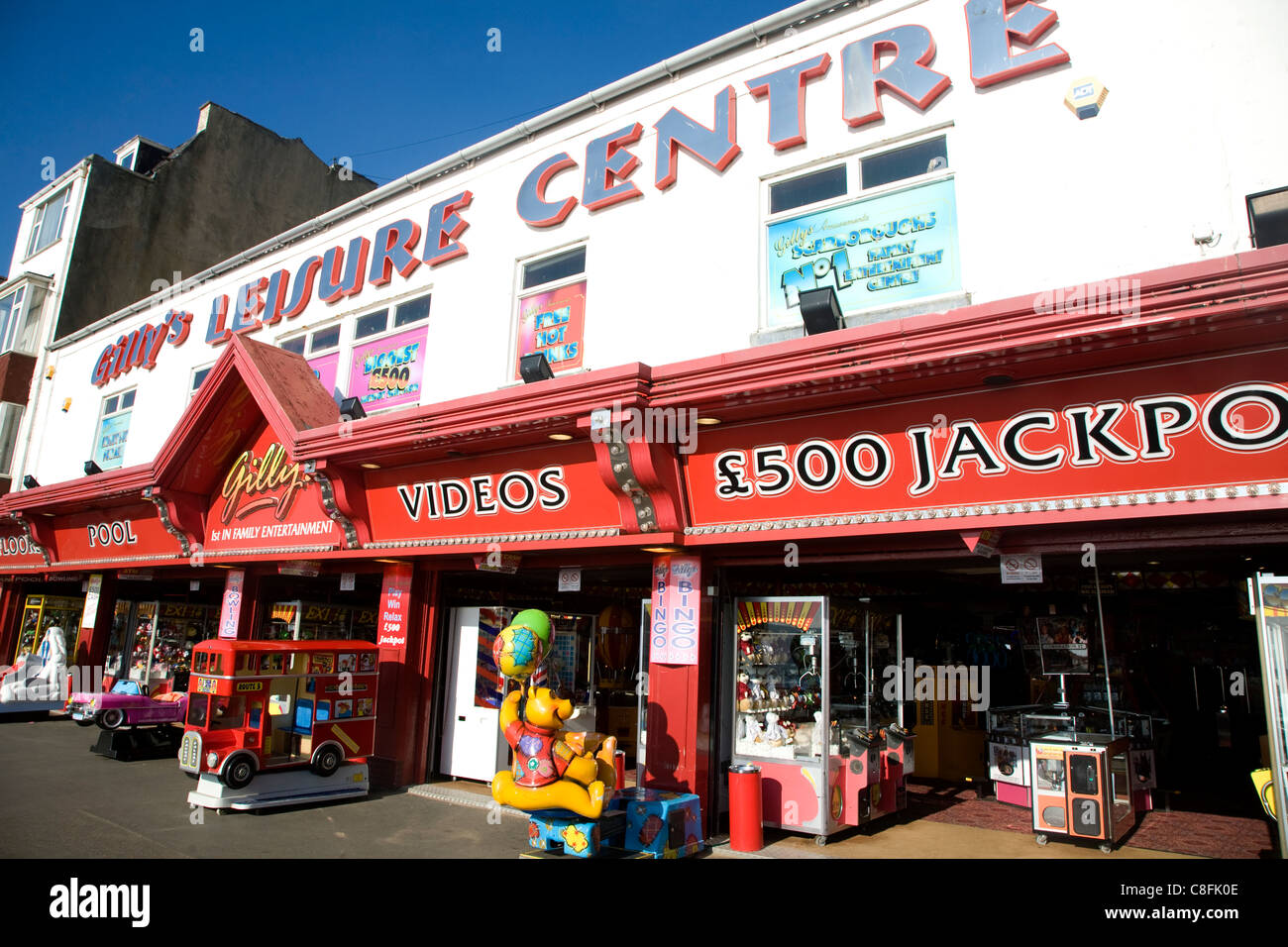 Seaside amusement arcade machines hires stock photography and images