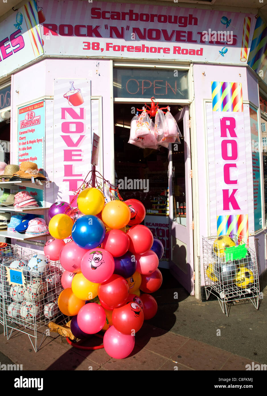 Seaside rock shop hires stock photography and images Alamy