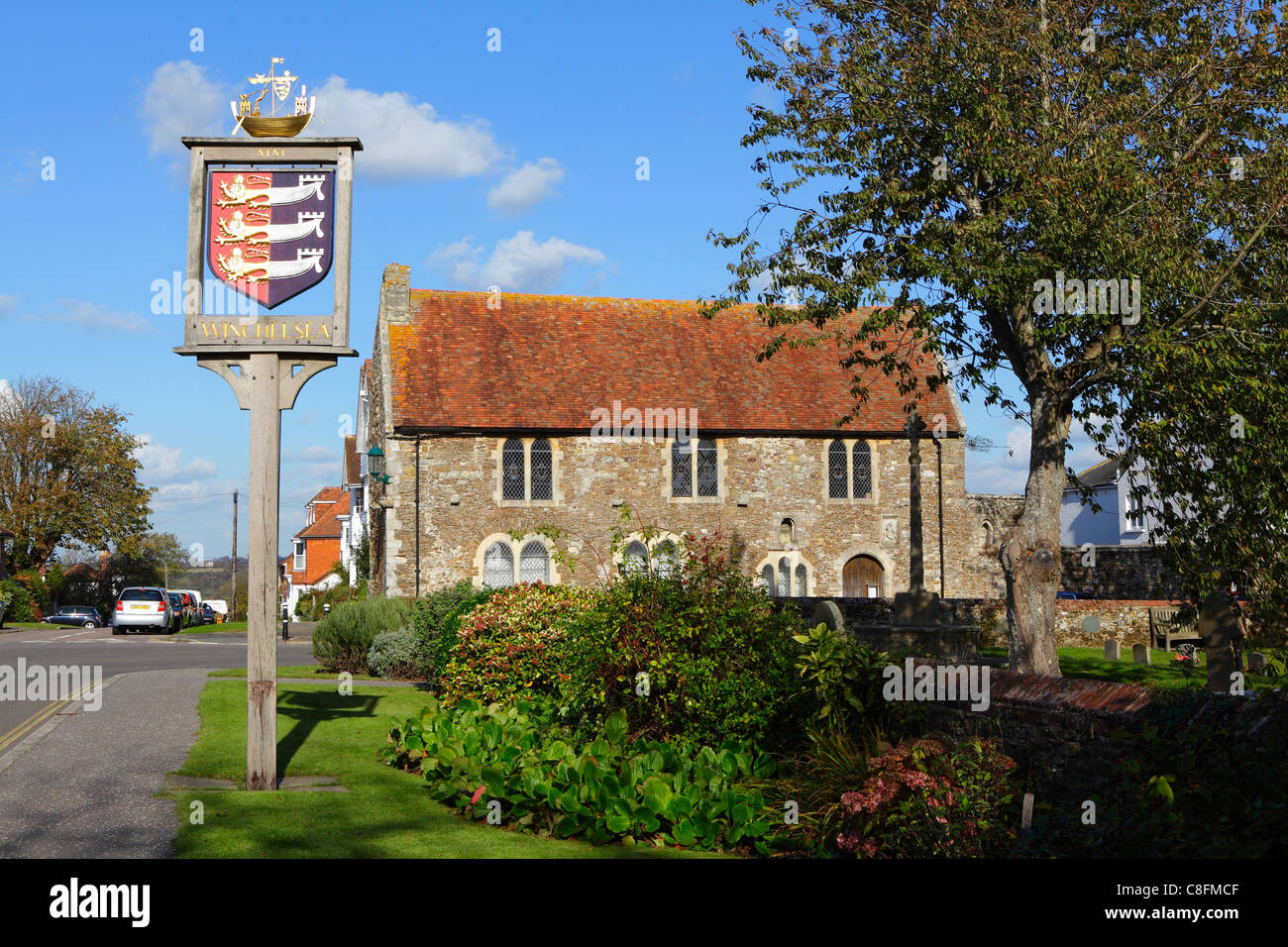 Winchelsea Town Sign High Resolution Stock Photography and Images Alamy