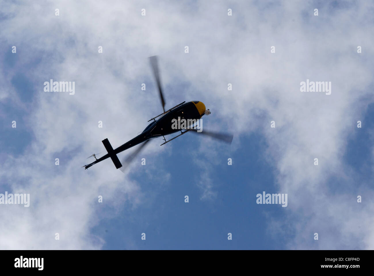 X-Ray 99 West Yorkshire Police Helicopter Stock Photo