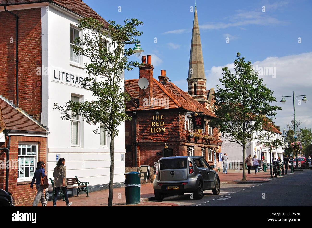 Egham town centre high street hires stock photography and images Alamy