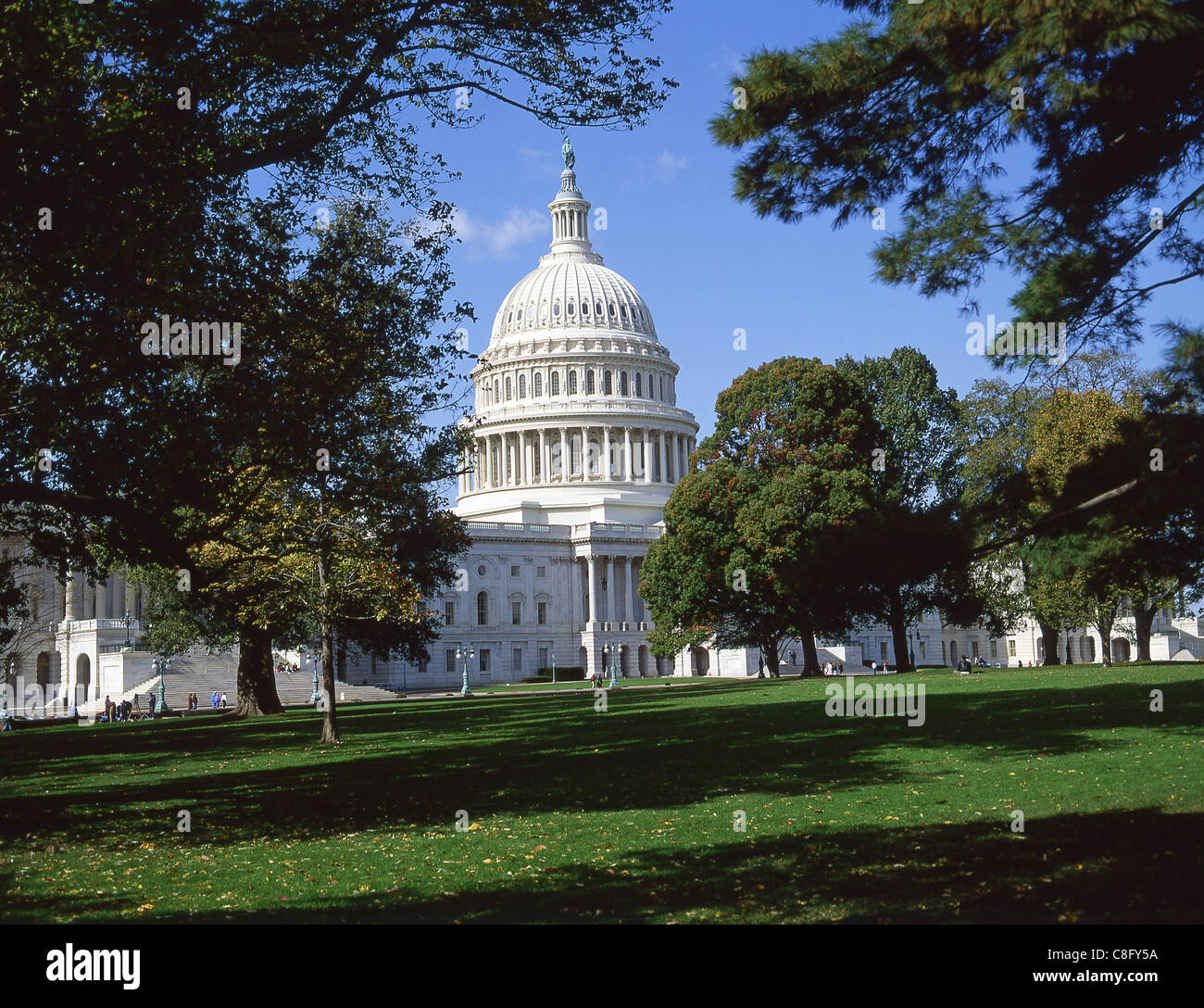The United States Capitol building, Capitol Hill, Washington DC, United States of America Stock Photo