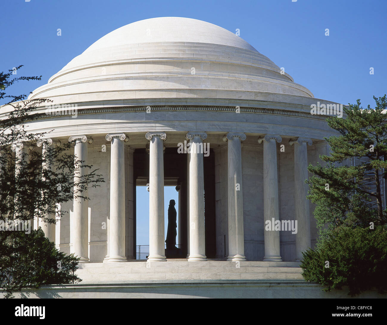 The Thomas Jefferson Memorial, West Potomac Park, Washington DC, United States of America Stock Photo
