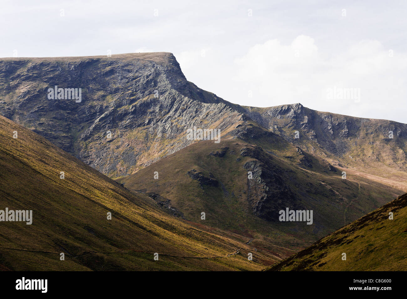Sharp Edge, Blencathra, English Lake District Stock Photo
