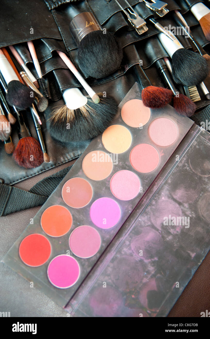 Make up Artists tools Stock Photo Alamy