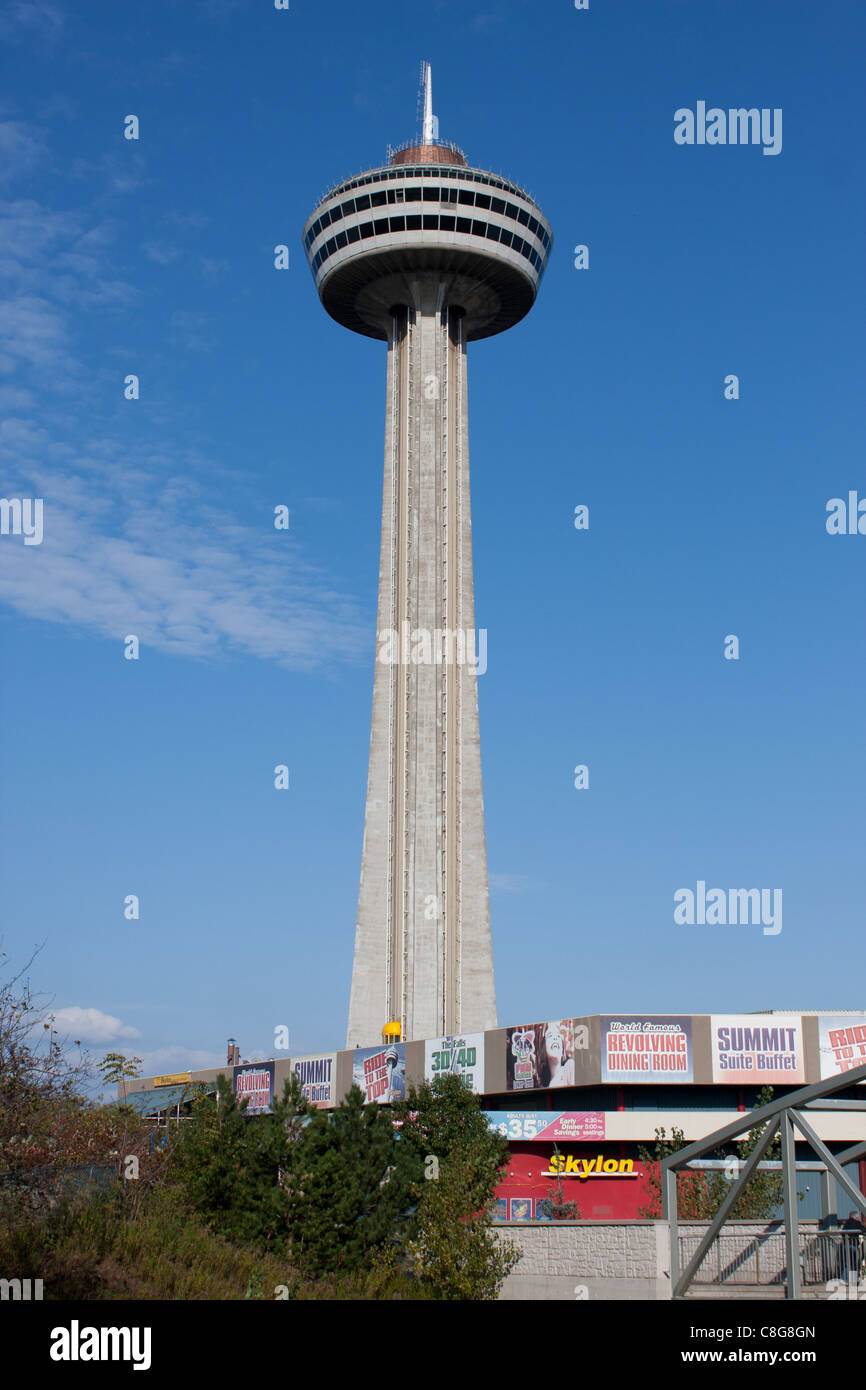 skylon tower niagara falls canada Stock Photo