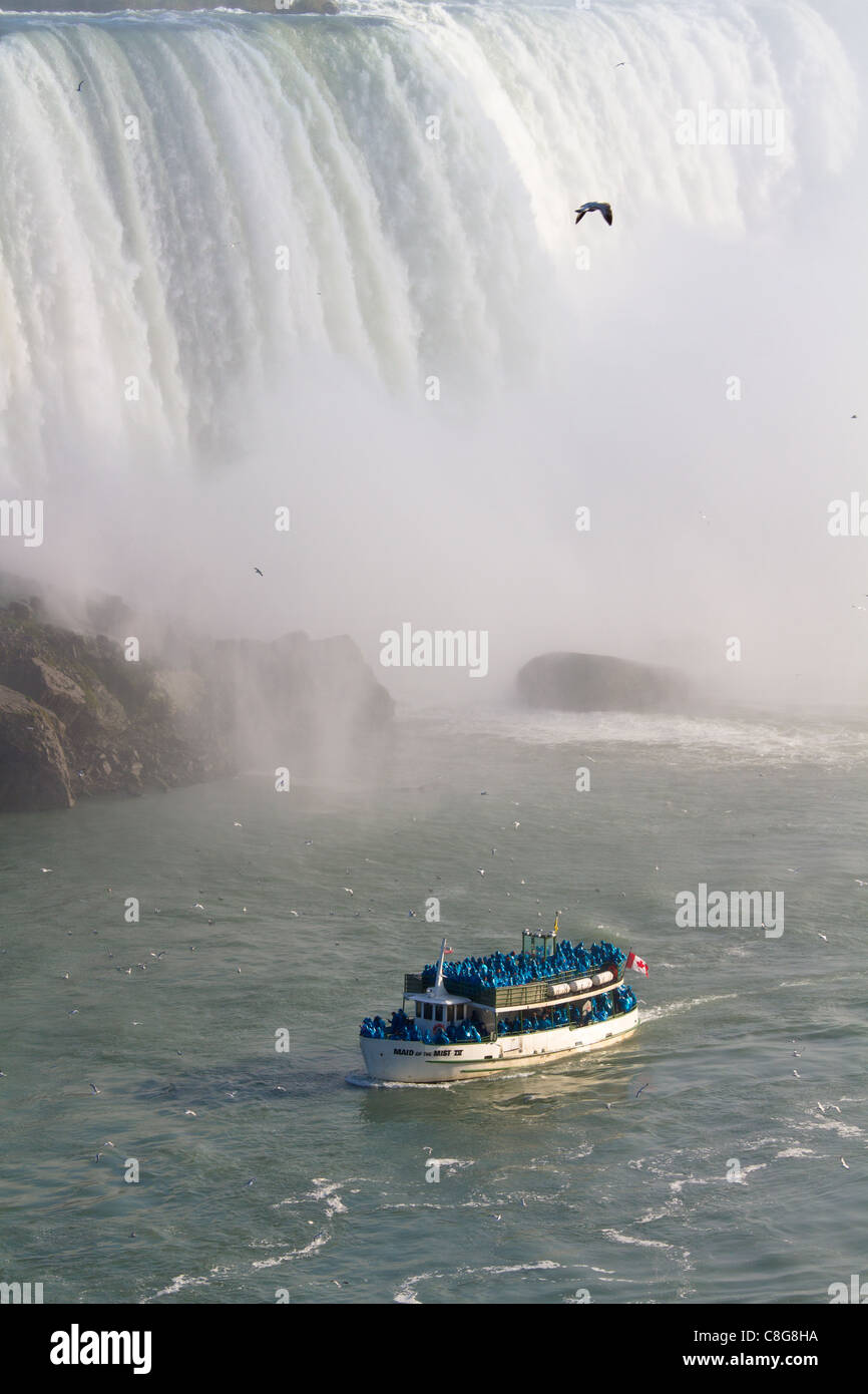 'Niagara Falls' 'Maid of the Mist' boat tour Stock Photo