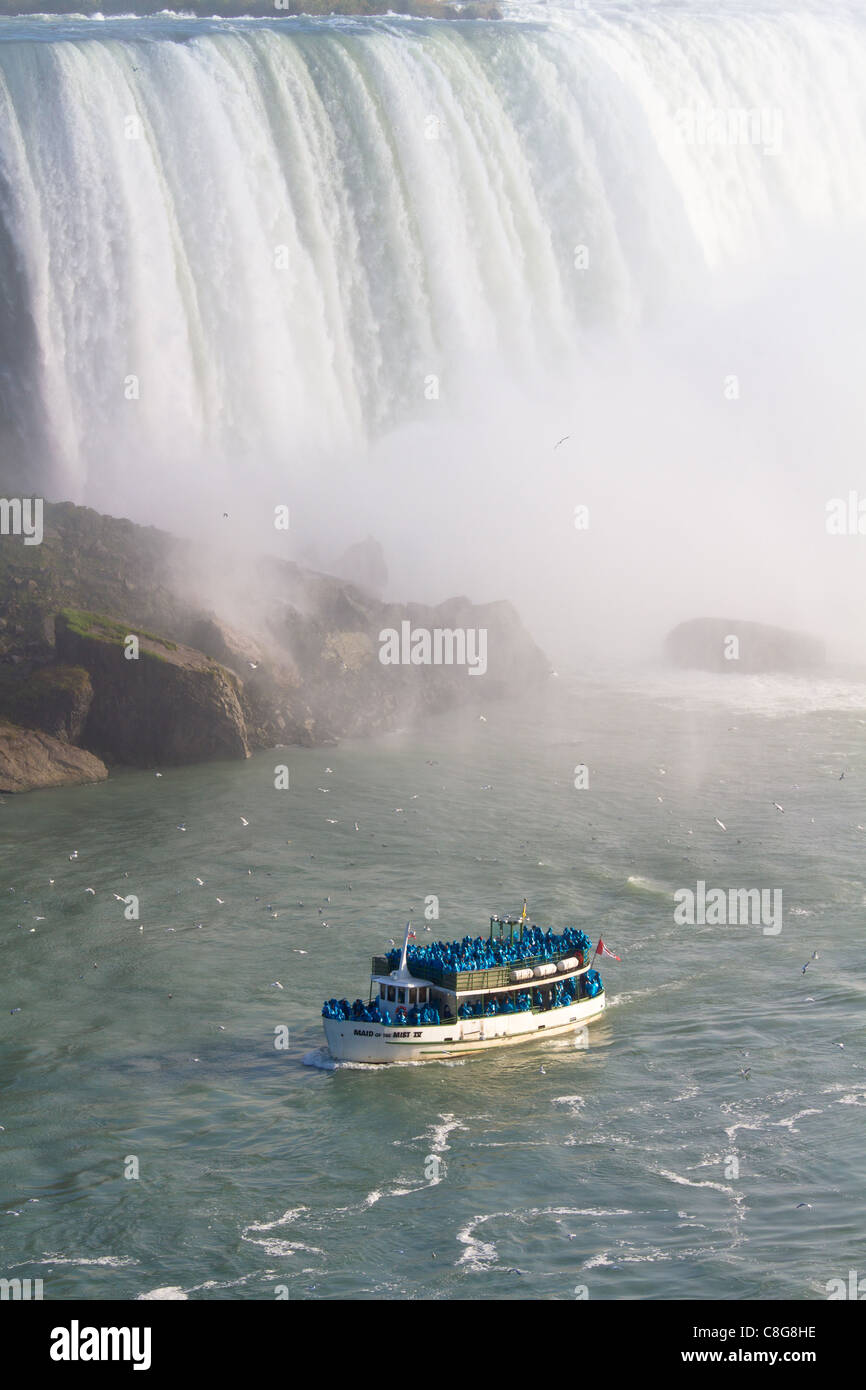 'Niagara Falls' 'Maid of the Mist' boat tour Stock Photo