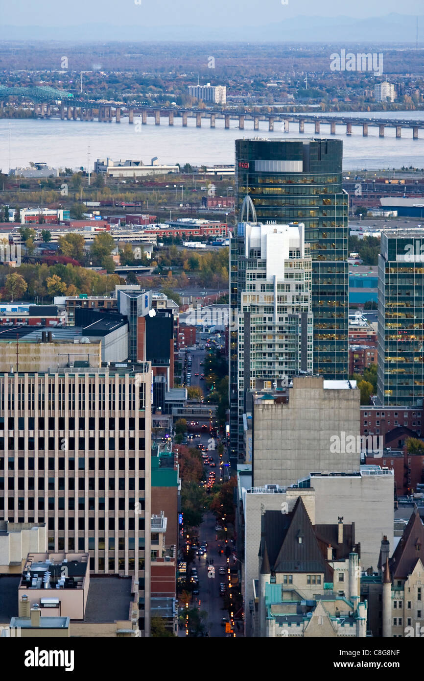 Downtown Montreal, Canada Stock Photo Alamy