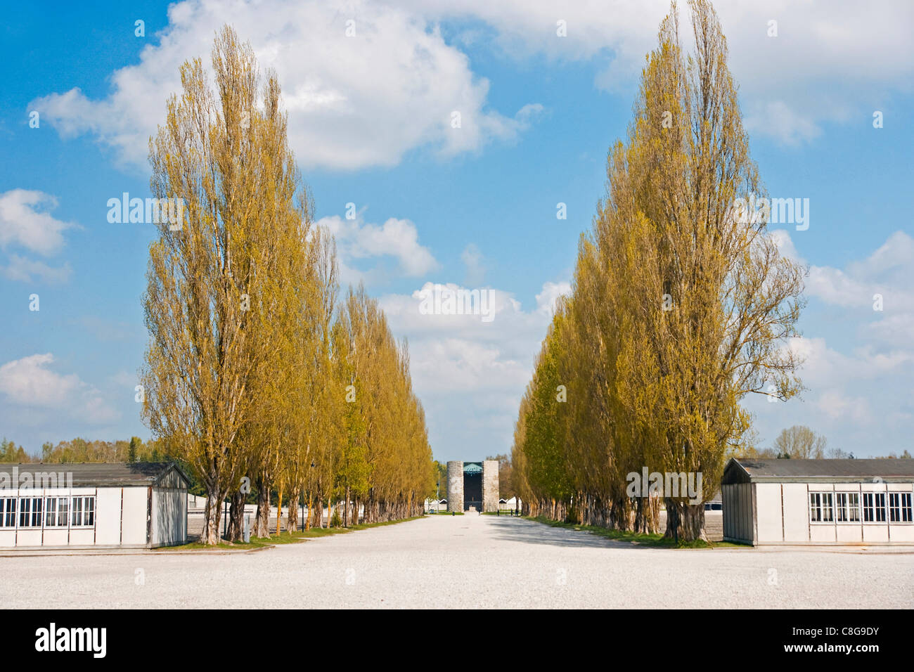 Dachau World War II Concentration in Germany Camp Stock Photo