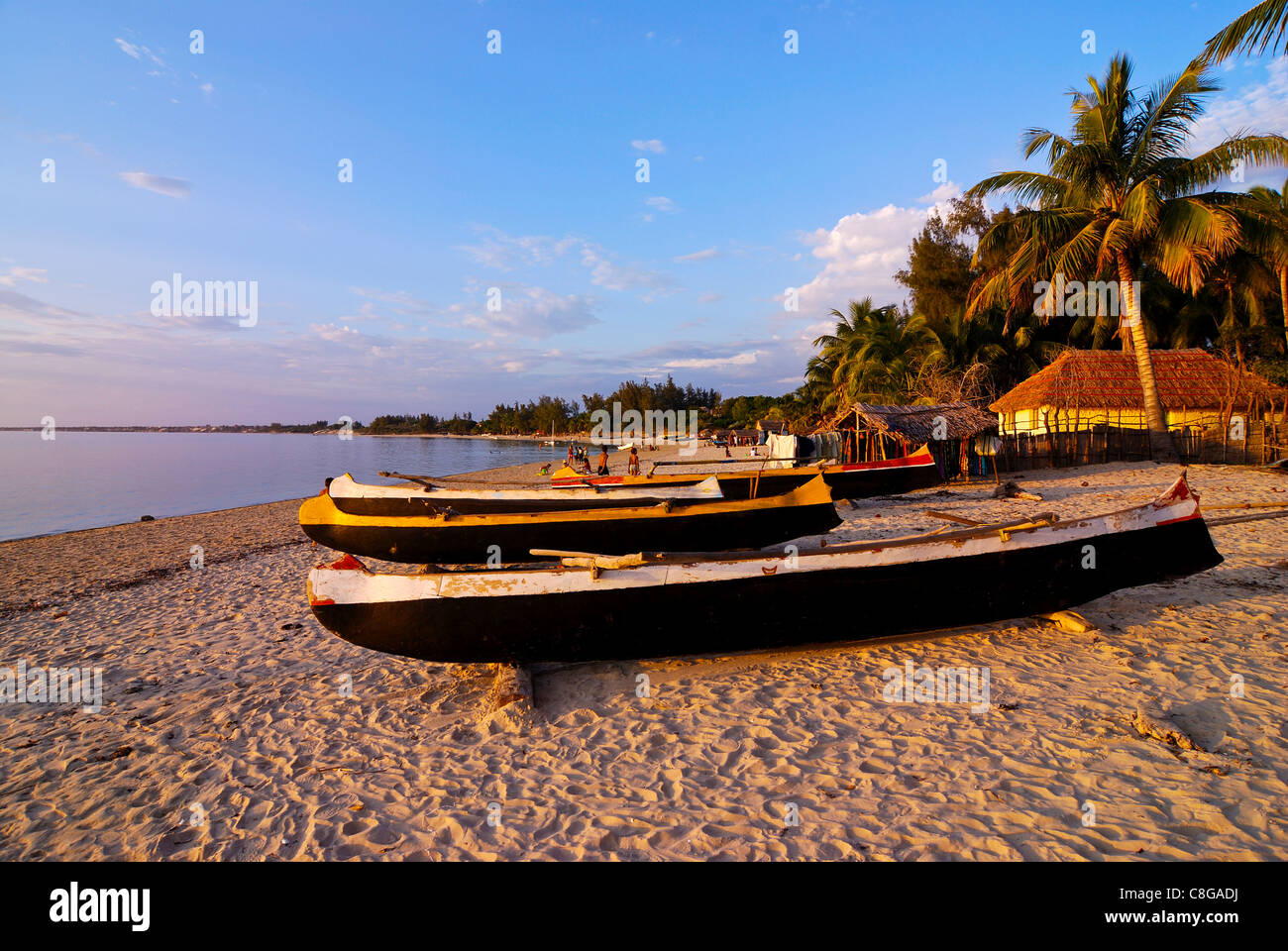 Fishing boats on the beach hi-res stock photography and images - Alamy