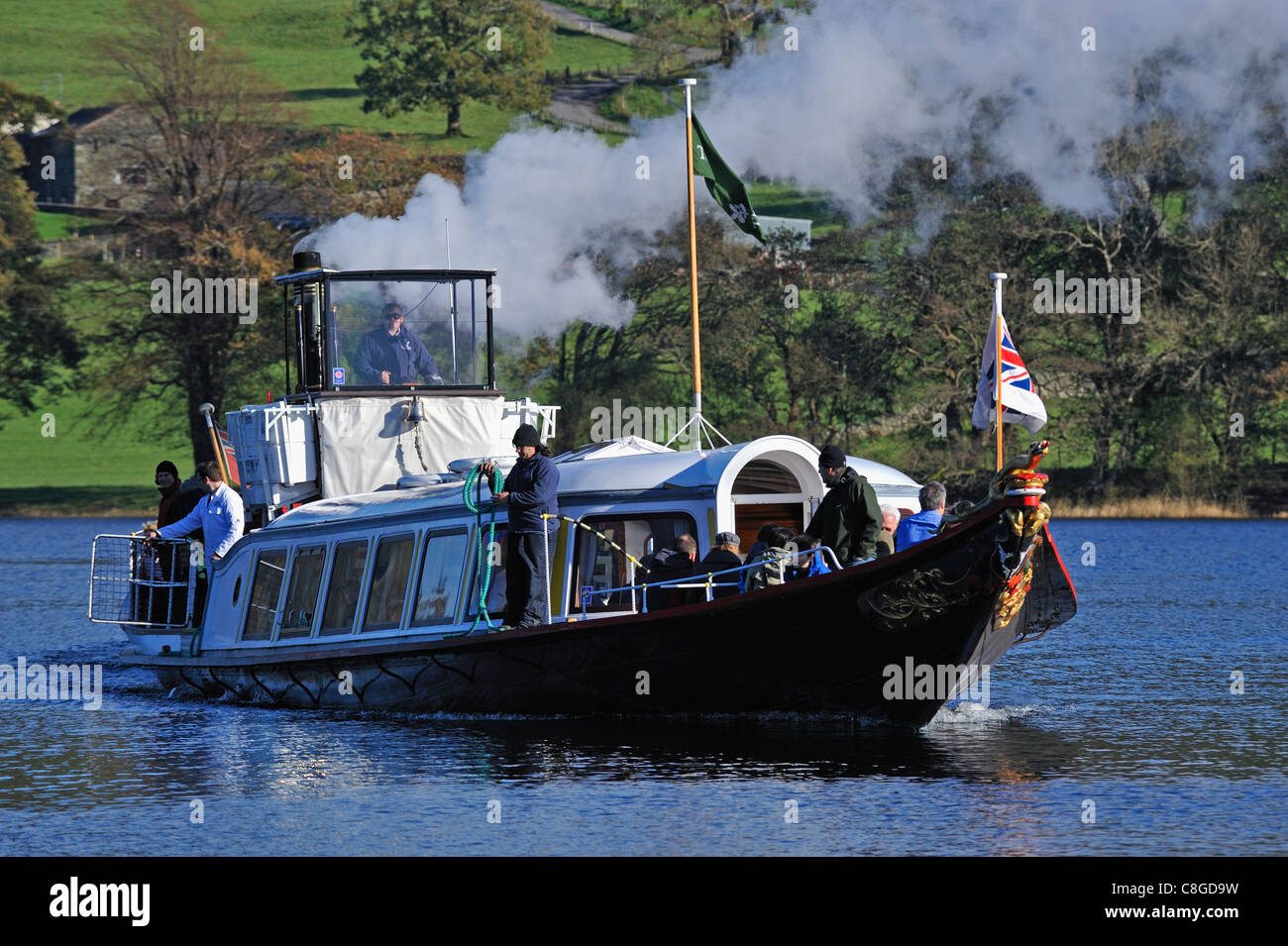 national trust steam yacht gondola