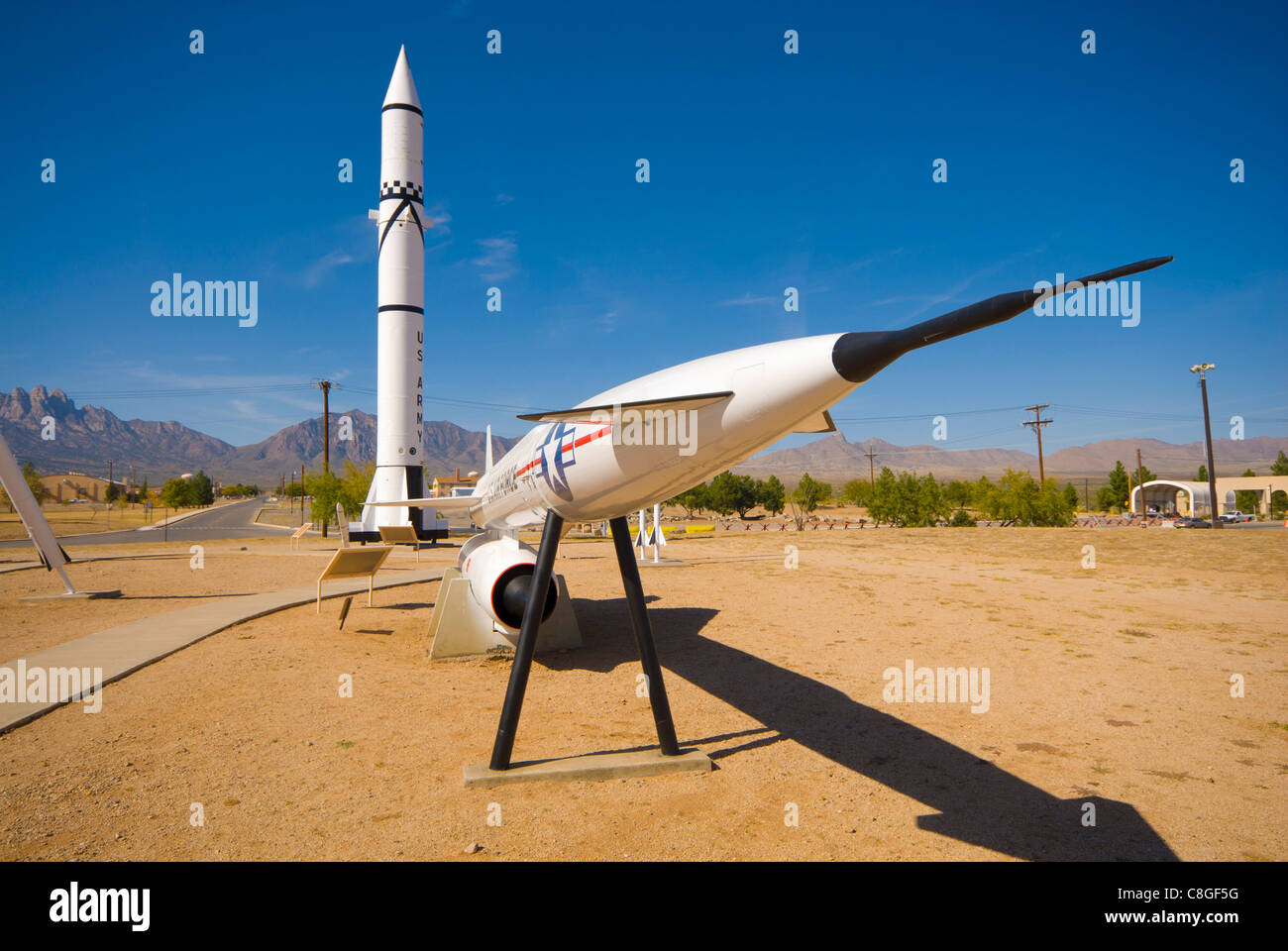 White Sands Missile Range, New Mexico, United States of America Stock