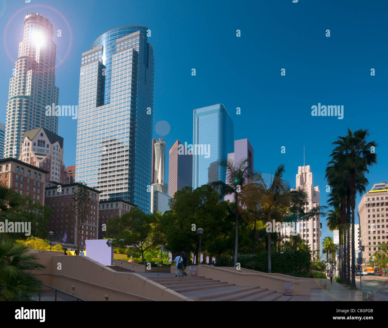 Downtown, Los Angeles, California, United States of America Stock Photo