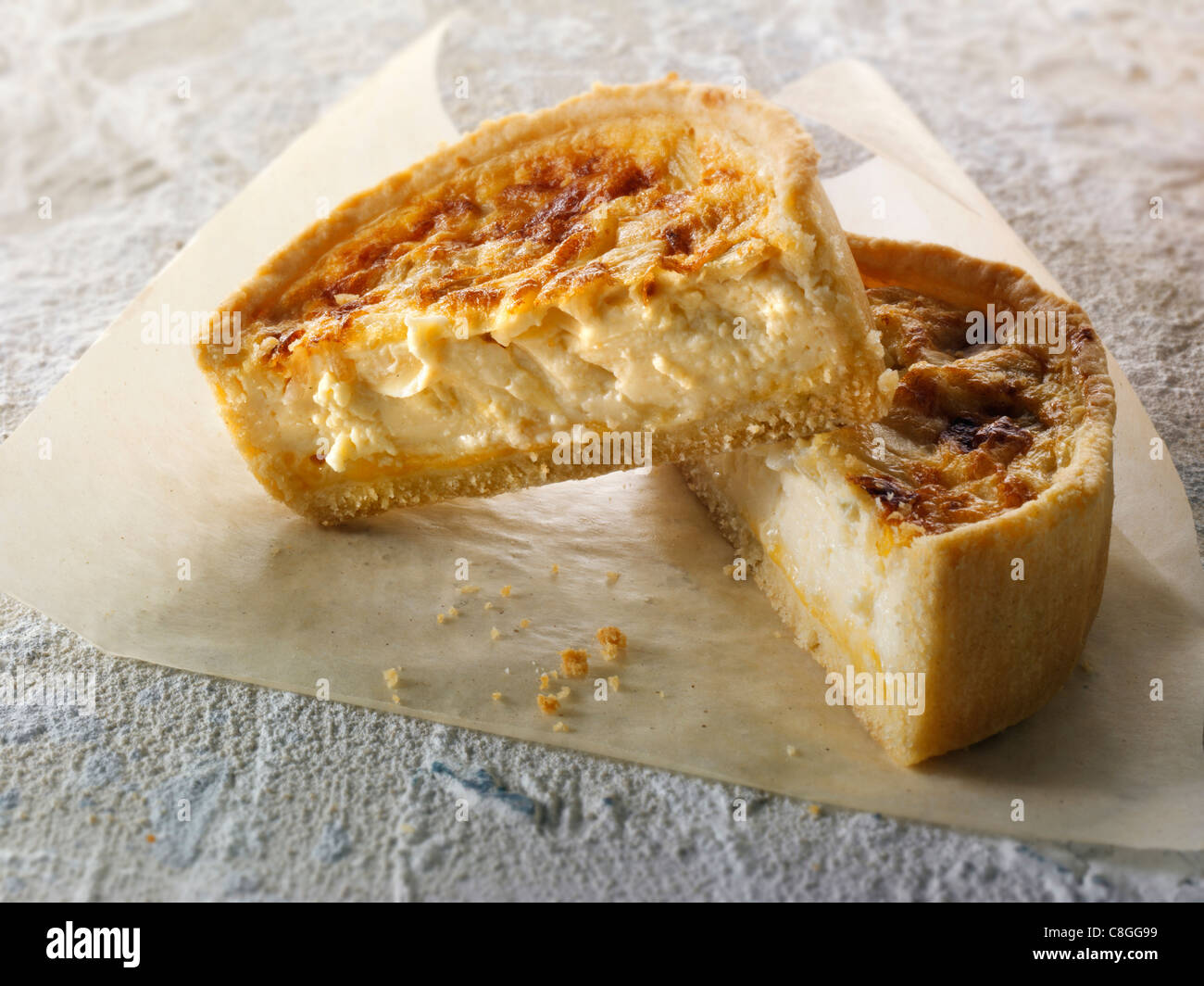 Horderves on plate stock image. Image of quiche, snack - 194643165