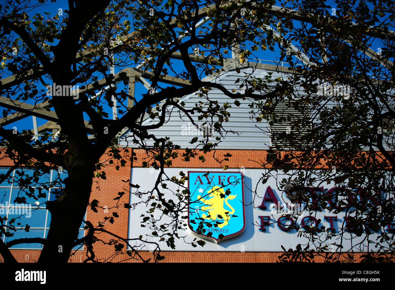 Villa Park the home stadium of Aston Villa Stock Photo