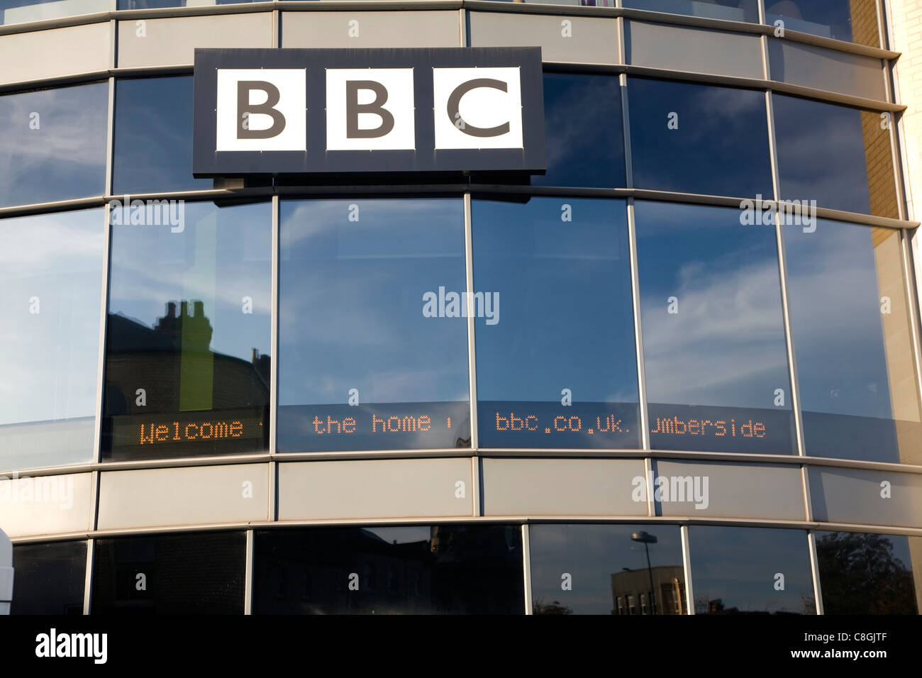 BBC Humberside building, Hull, Yorkshire, England Stock Photo