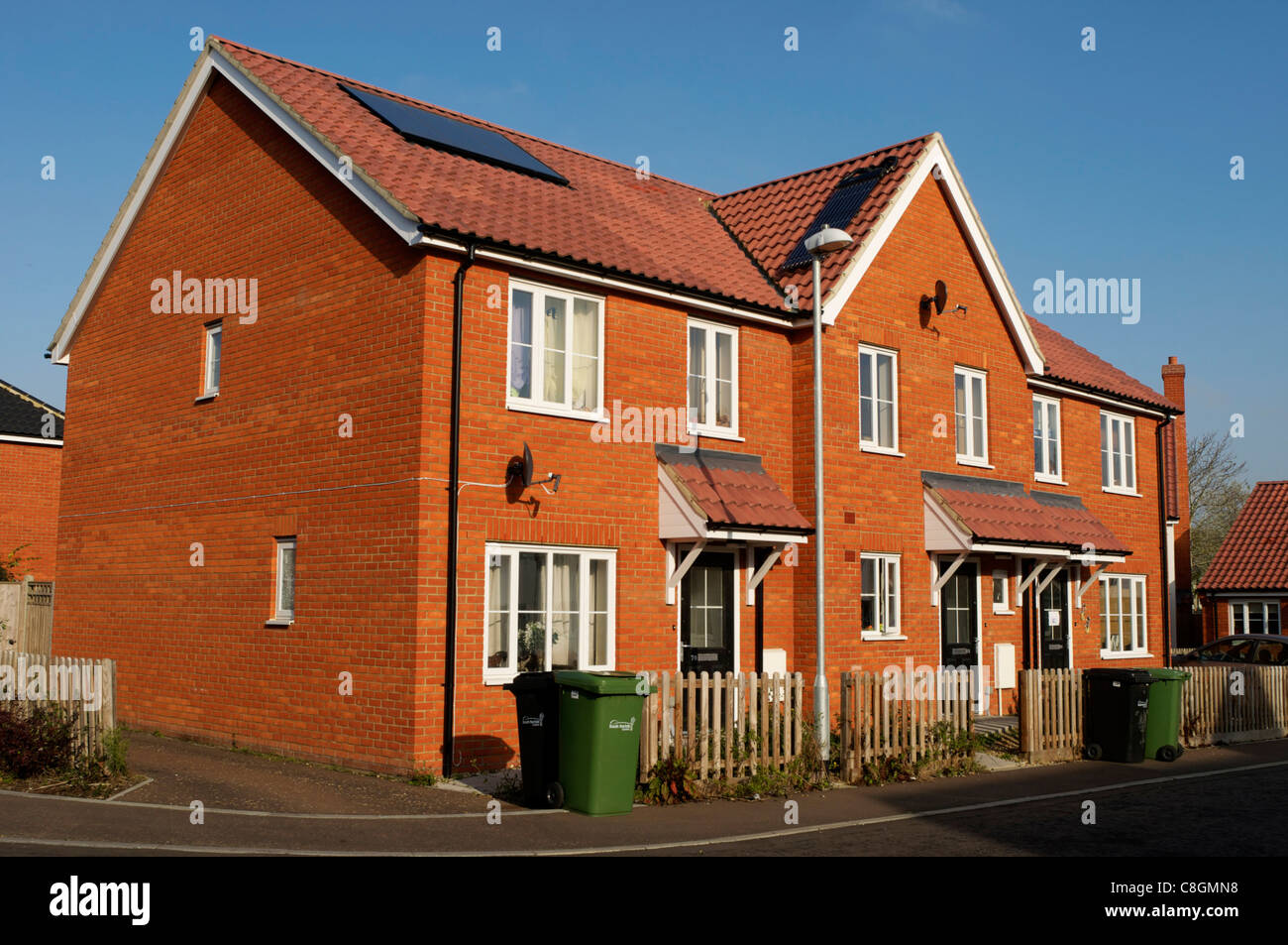 Long Stratton, Norfolk. Newly Built Eco Friendly Homes in Long Stratton