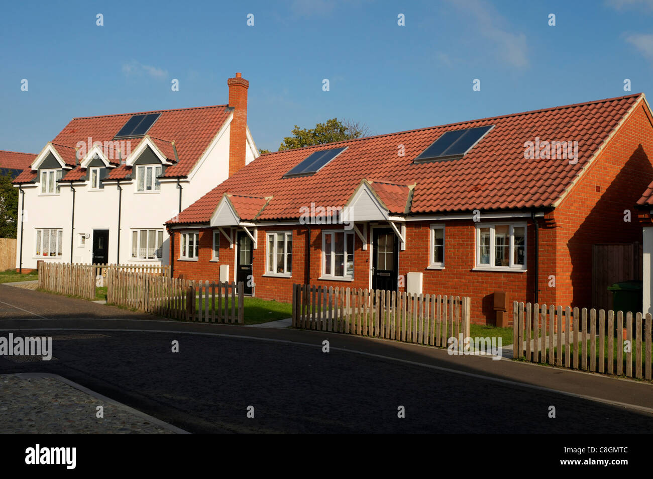 Long Stratton, Norfolk. Newly Built Eco Friendly Homes in Long Stratton