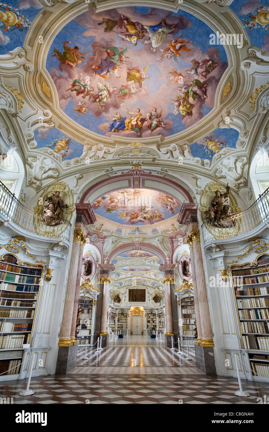 Admont Abbey Library, Austria Stock Photo Alamy