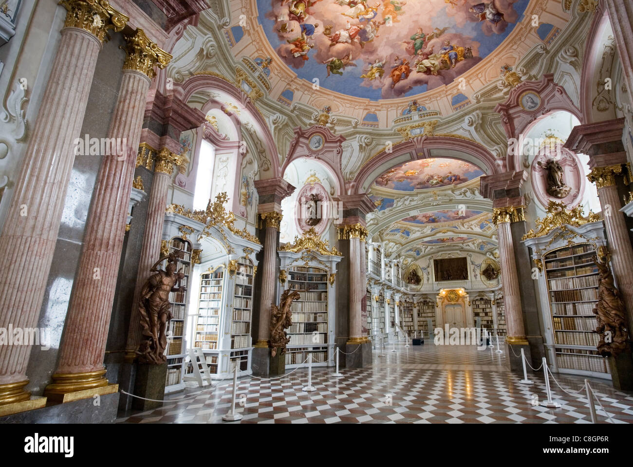 Admont abbey library hi-res stock photography and images - Alamy