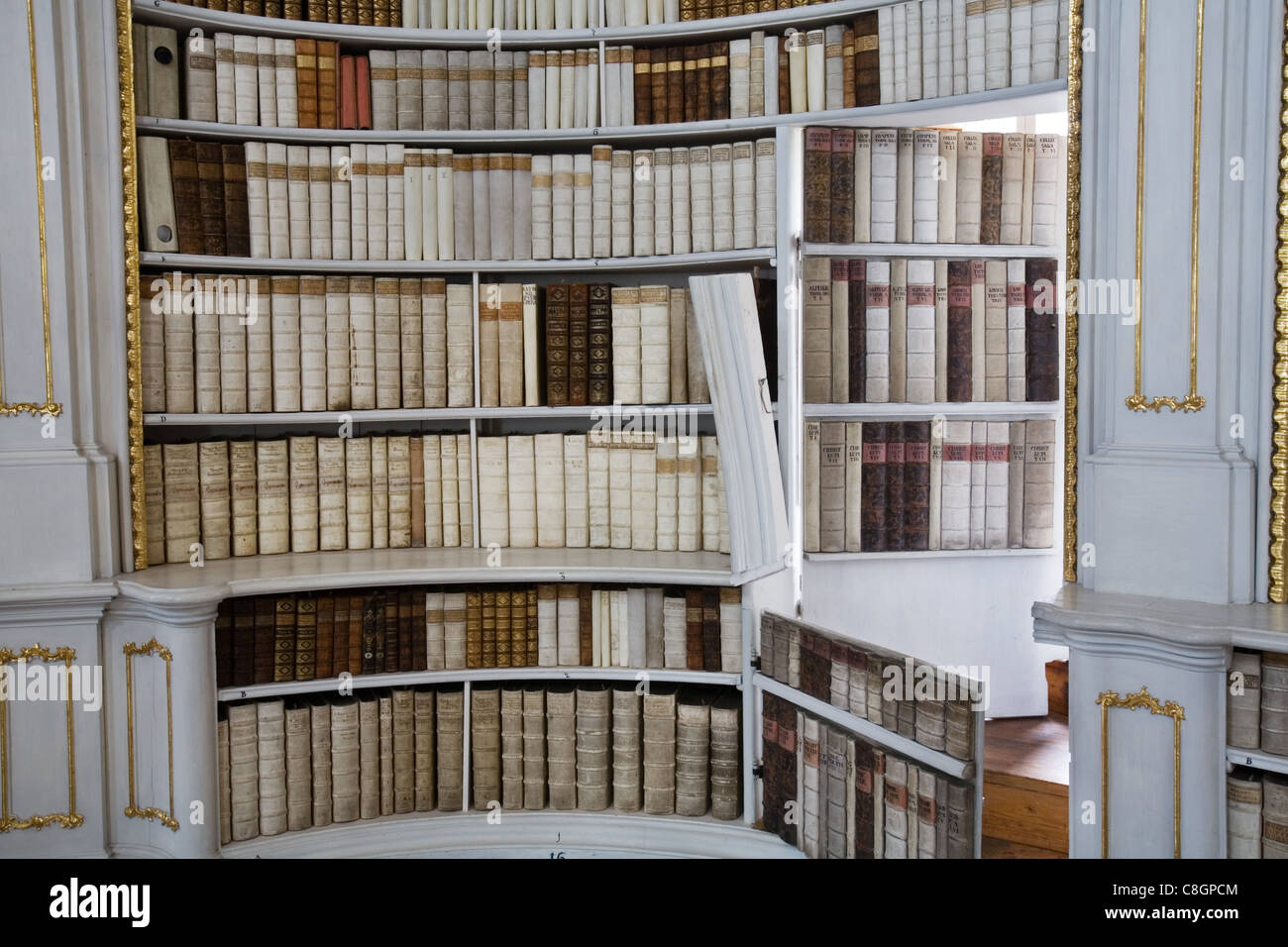 Admont Abbey Library, Austria Stock Photo