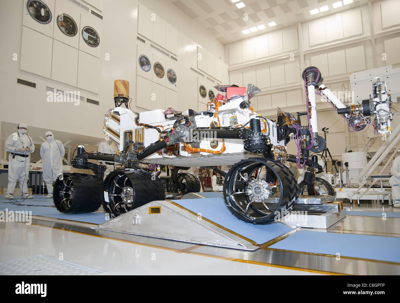 NASA's Next Mars Rover on a Test Drive Stock Photo