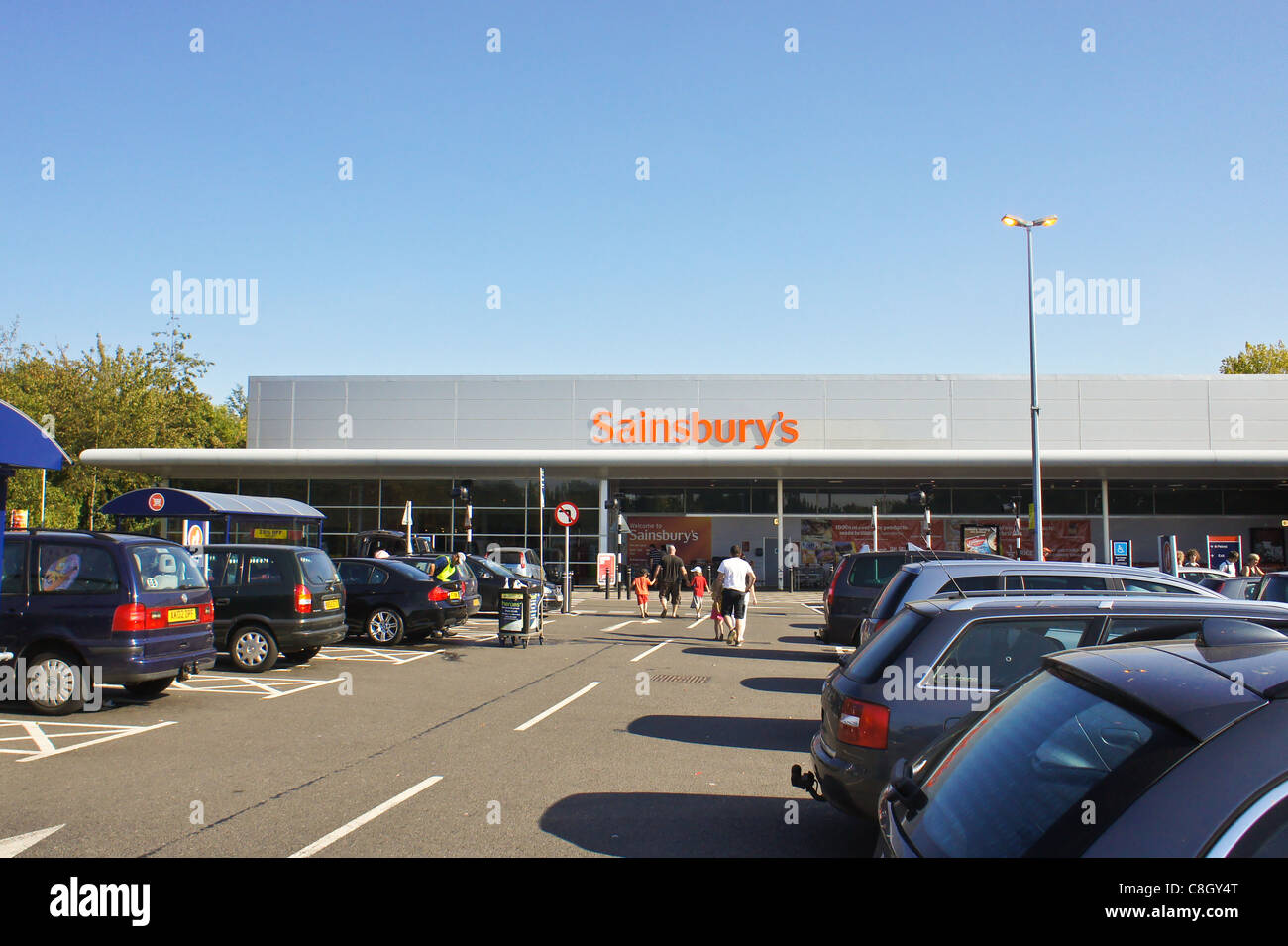 Sainsbury store, Bury St Edmunds Stock Photo Alamy