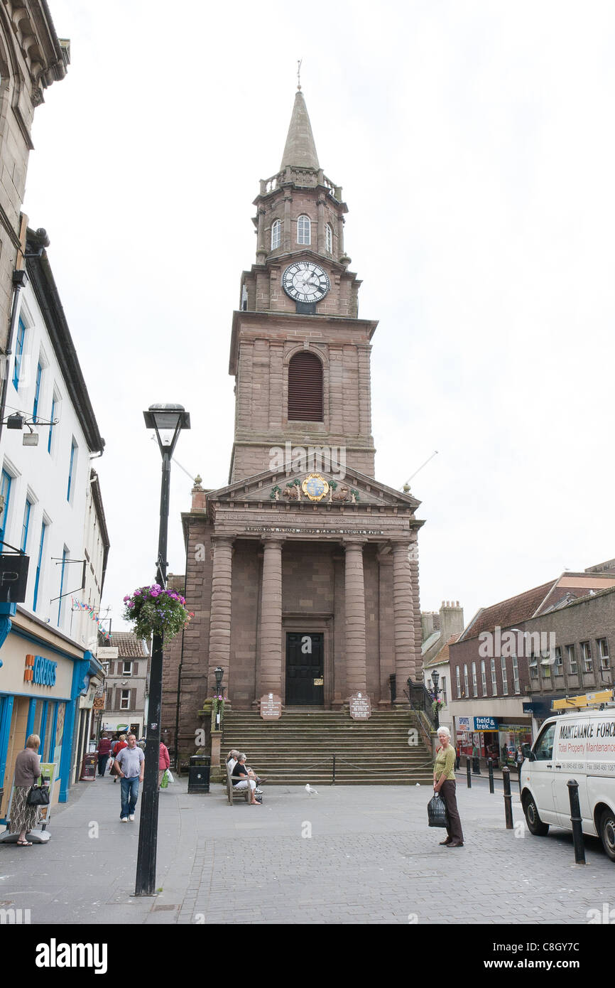 Lowry's Berwick upon Tweed the town hall Stock Photo