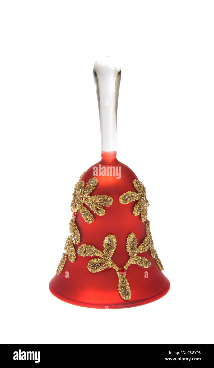 Gold bell christmas decoration hires stock photography and images Alamy