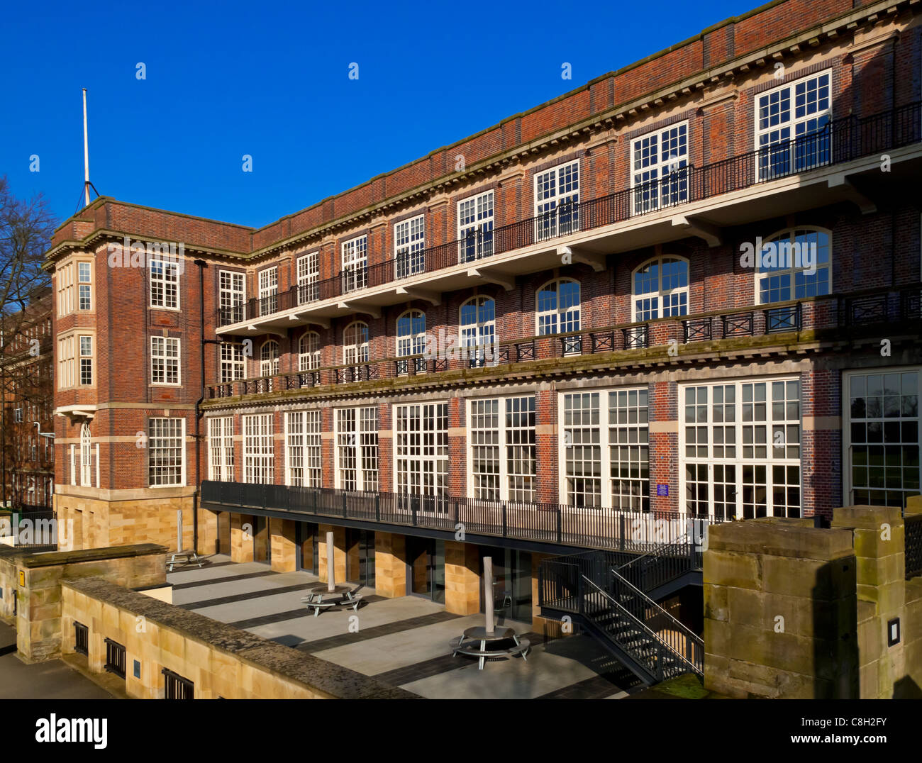 Cadbury's chocolate factory in Bournville Birmingham England UK Stock
