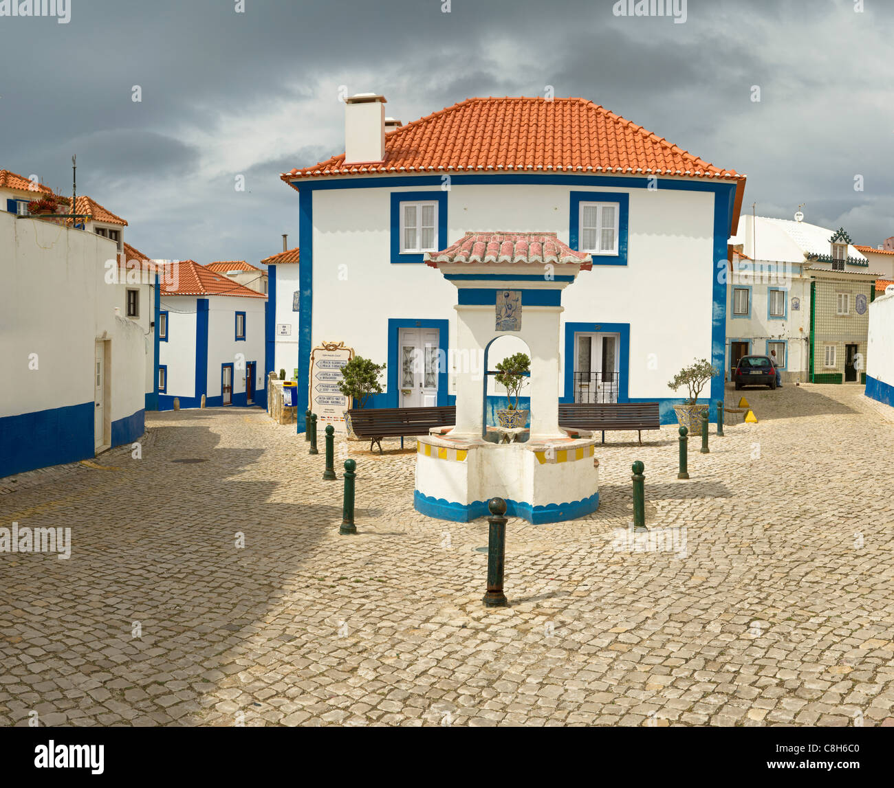 Portugal, Europe, Estremadura, spring, Ericeira, Stock Photo