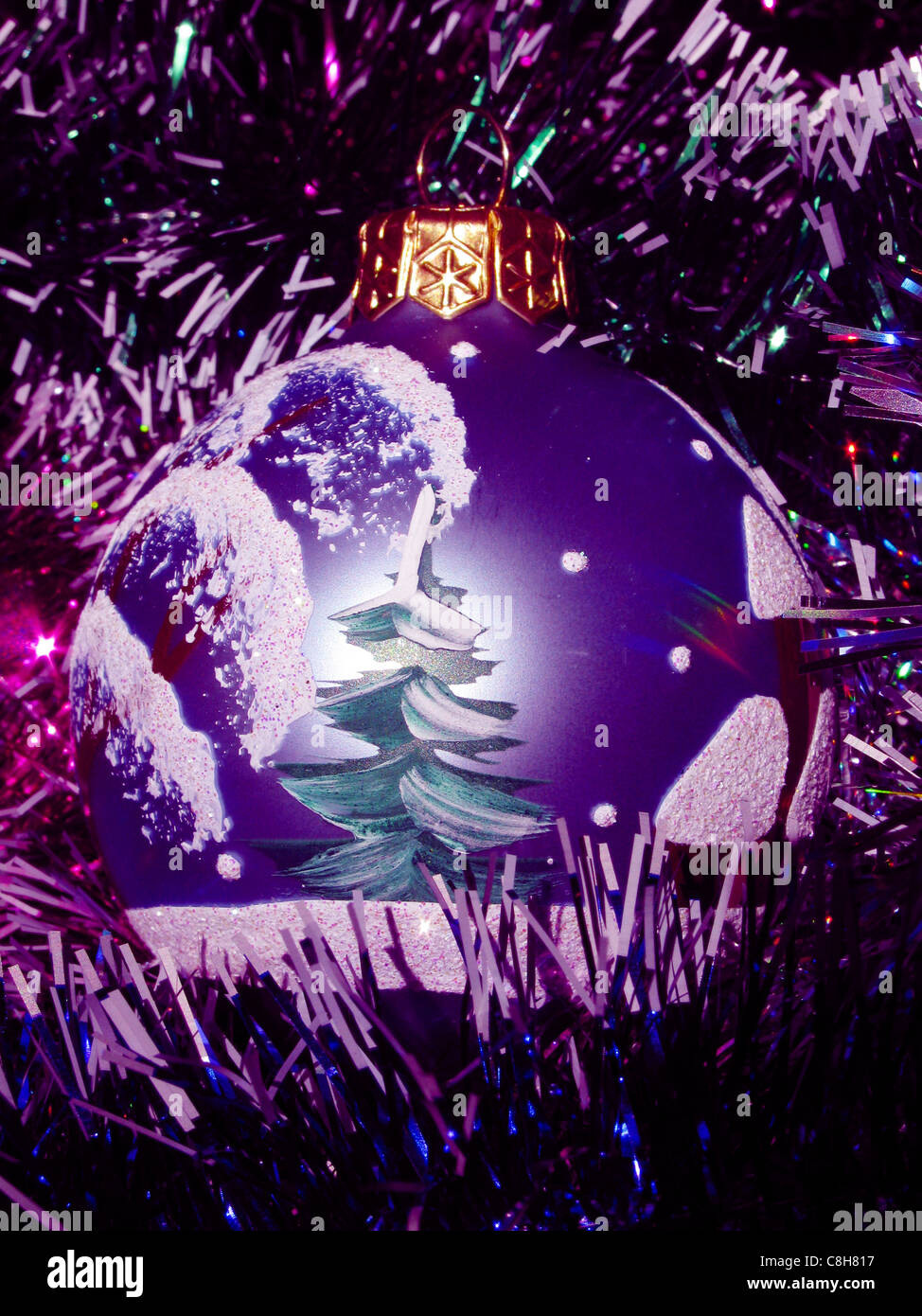 christmas tree ball Stock Photo Alamy