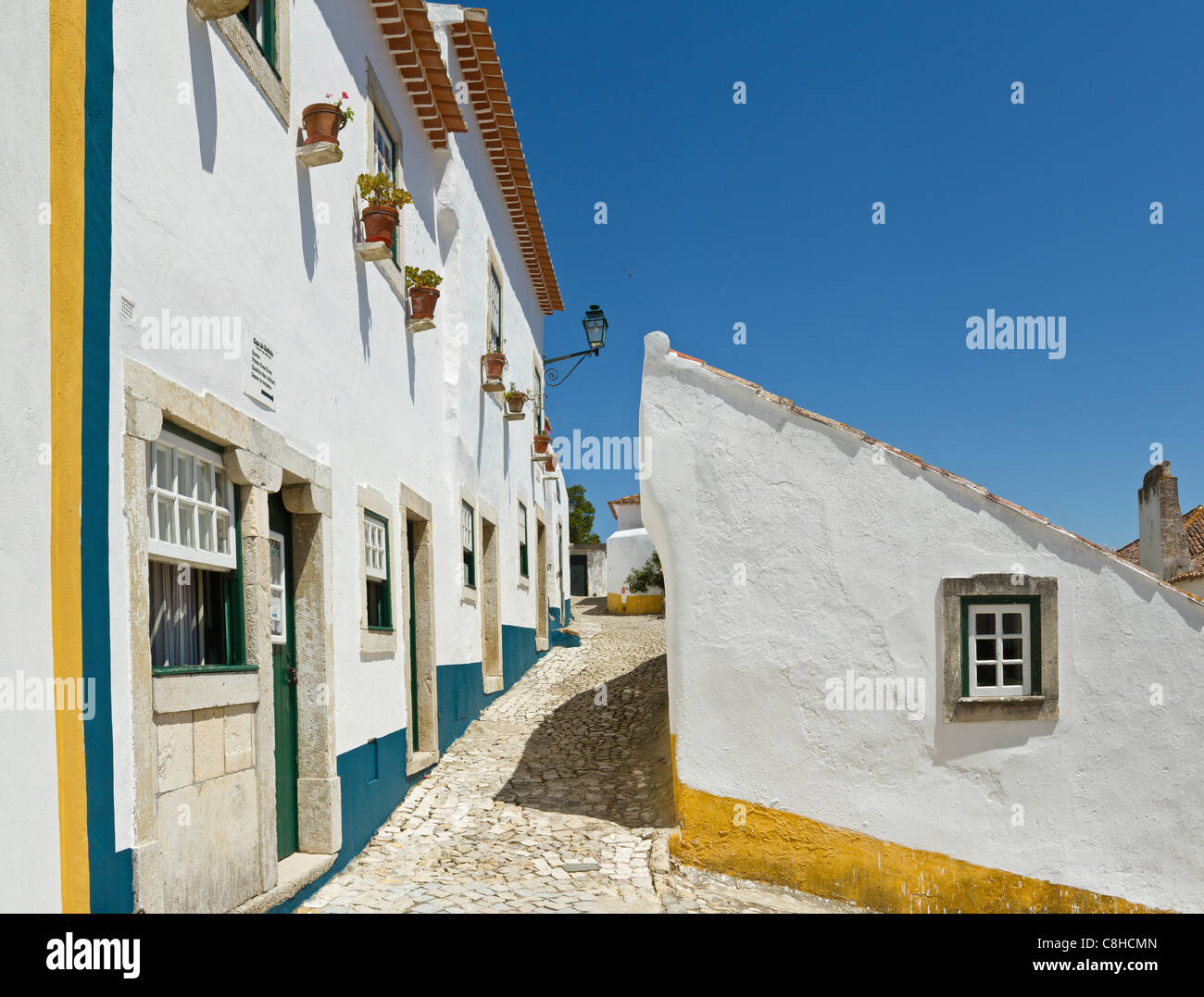 Portugal, Europe, Estremadura, spring, Obidos, village, Stock Photo