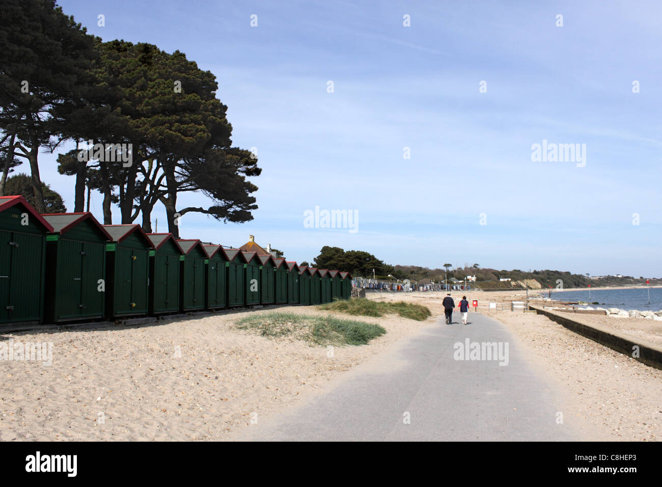Avon Beach Christchurch Dorset Stock Photo Alamy