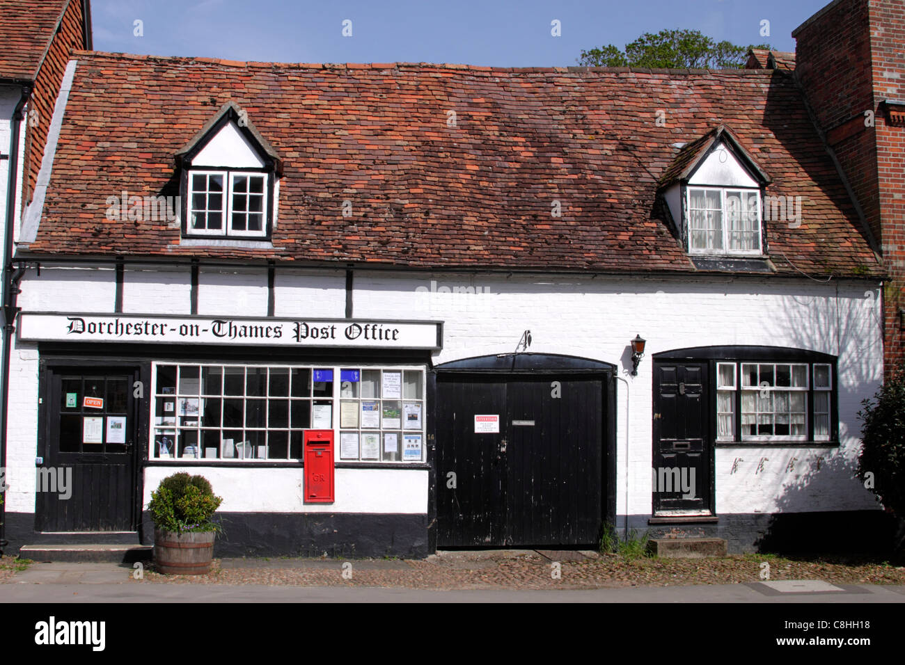 Dorchester on Thames post office Oxfordshire Stock Photo Alamy