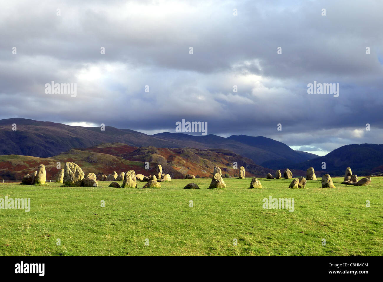 Castlerigg Stone Circle Stock Photo