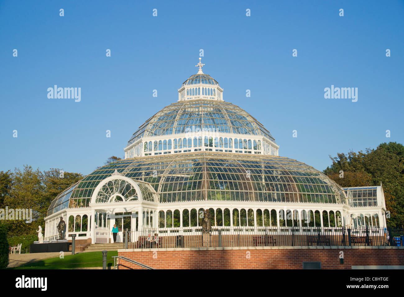 Sefton Park Palm house in Liverpool Stock Photo Alamy