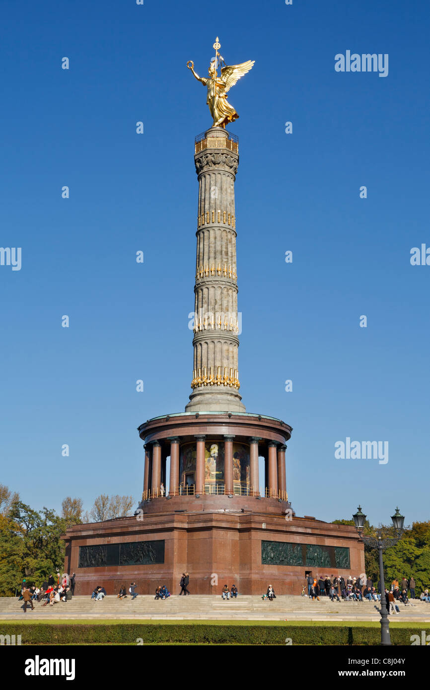 Berlin siegessäule victory column berlin hi-res stock photography and ...