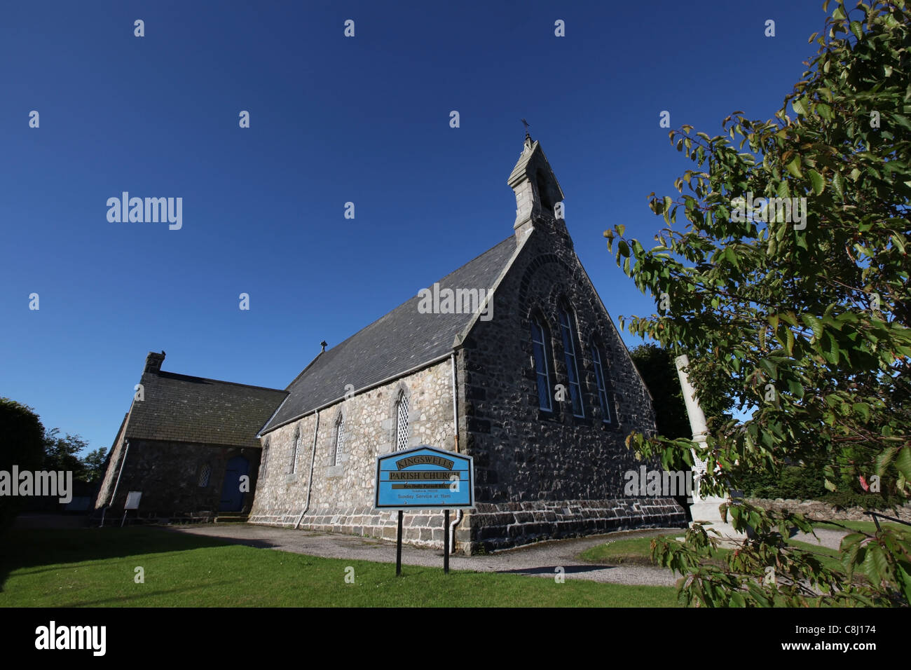 Kingswells church in the commuter village of KIngswells on the outskirts of the city of Aberdeen, Scotland, UK Stock Photo