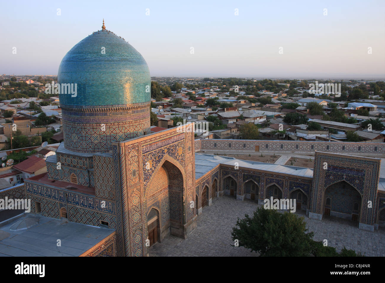 Samarkand, Alai mountains, oldest inhabited cities in the world, Unesco, Unesco, world heritage, Alexander the Great, the travel Stock Photo