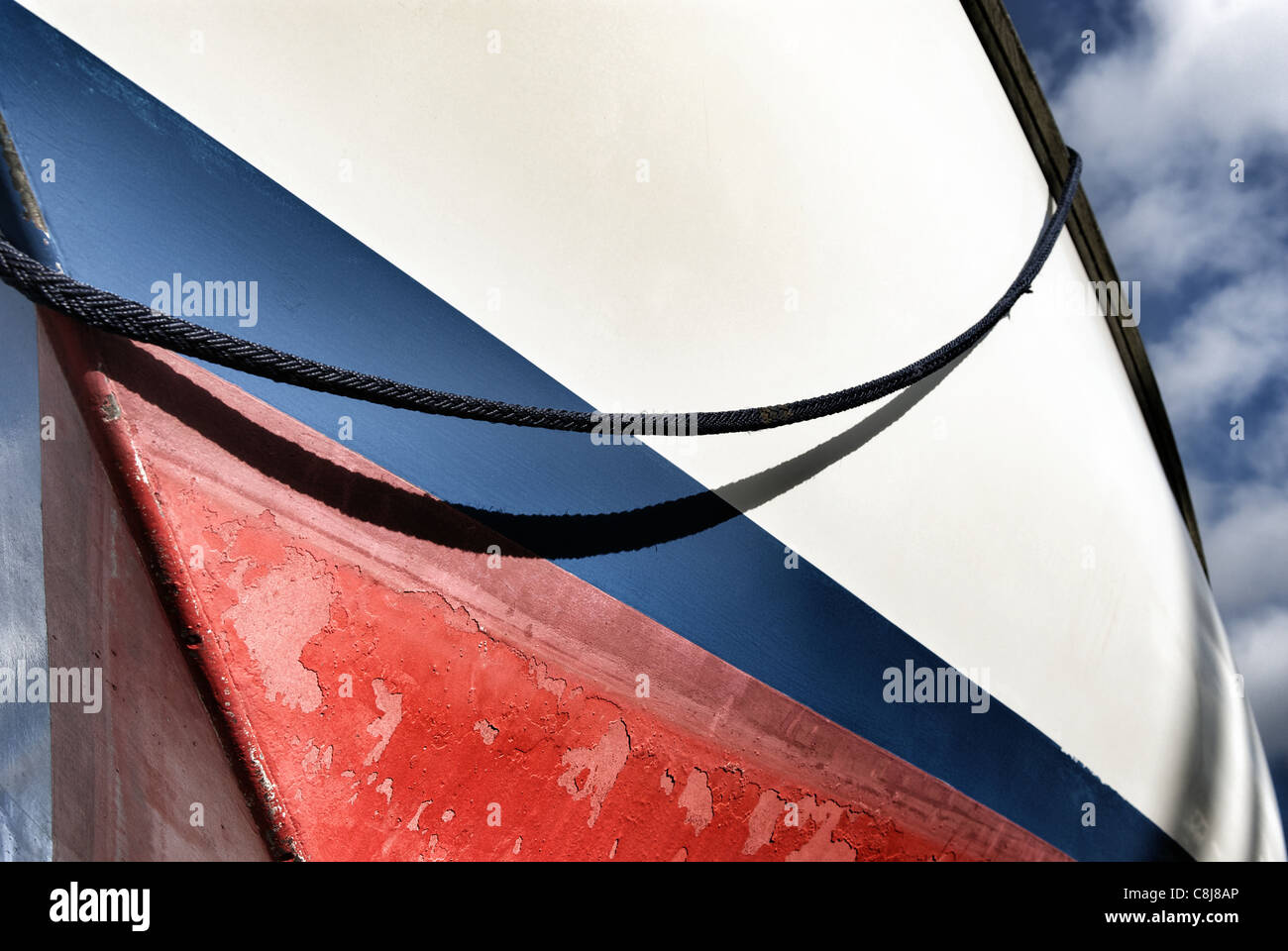 BOAT DETAIL Stock Photo Alamy