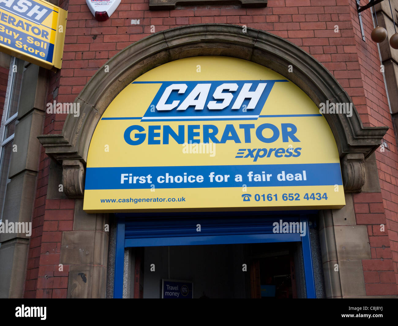 Cash Generator Store, Royton, Oldham, Lancashire, England, UK Stock ...