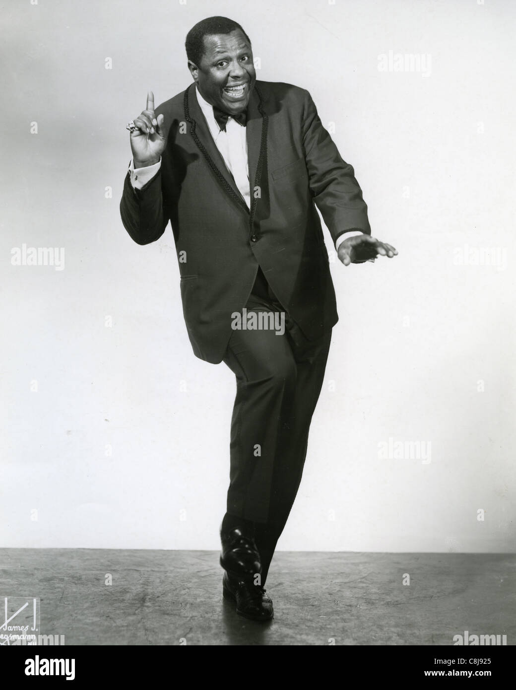 GEORGE KIRBY (1923-1995) Promotional photo of US comedian, singer
