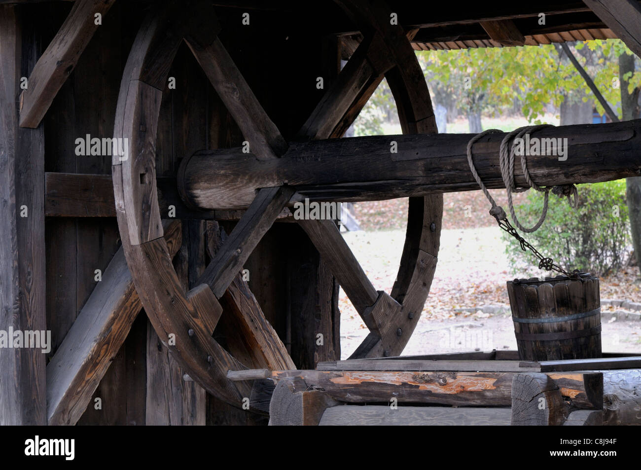 Water well bucket hi-res stock photography and images - Alamy