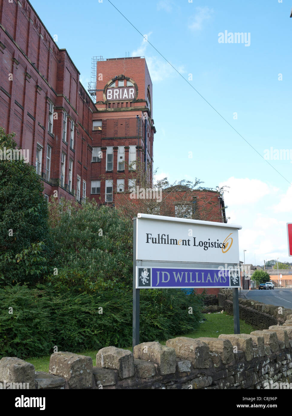 J D Williams Distribution Centre, Shaw, Lancashire, England, UK Stock